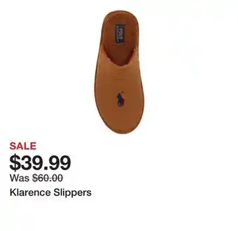 Belk Klarence Slippers offer