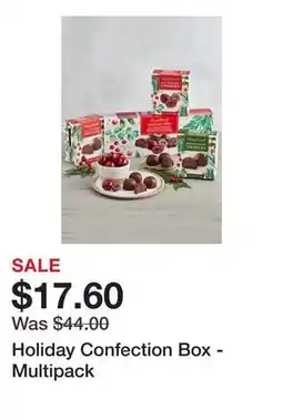 Belk Holiday Confection Box - Multipack offer