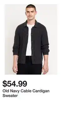 Old Navy Old Navy Cable Cardigan Sweater offer