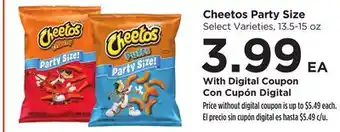 Food 4 Less Cheetos Party Size offer