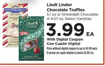 Food 4 Less Lindt Lindor Chocolate Truffles offer