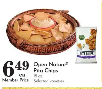 Pavilions Open Nature Pita Chips offer