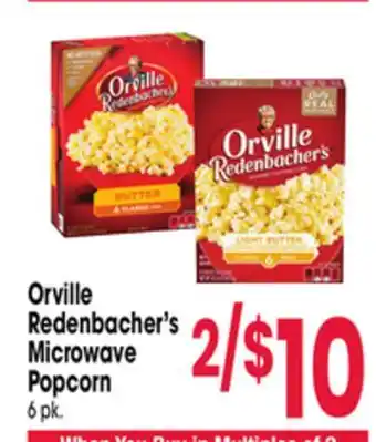 Jewel-Osco Orville Redenbacher's Microwave Popcorn offer