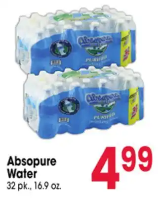 Jewel-Osco Absopure Water offer