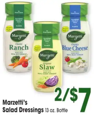 Jewel-Osco Marzetti's Salad Dressings offer