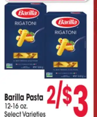 Jewel-Osco Barilla Pasta offer