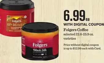 Mariano's Folgers Coffee offer