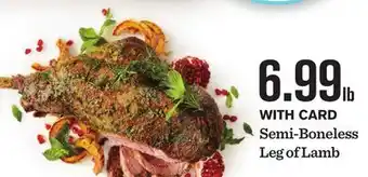 Mariano's Semi-Boneless Leg of Lamb offer