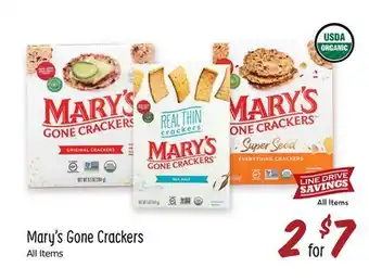 Sprouts Farmers Market Mary's Gone Crackers offer