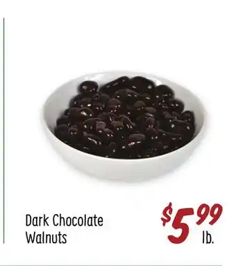 Sprouts Farmers Market Dark Chocolate Walnuts offer