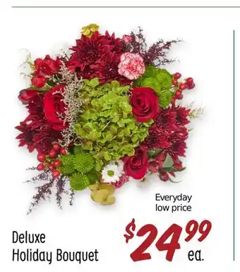 Sprouts Farmers Market Deluxe Holiday Bouquet offer