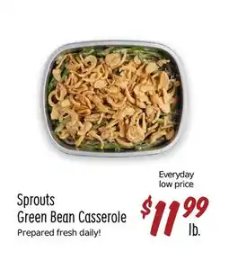 Sprouts Farmers Market Sprouts Green Bean Casserole offer