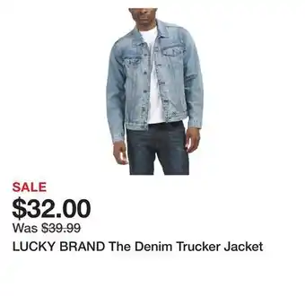 Marshalls LUCKY BRAND The Denim Trucker Jacket offer