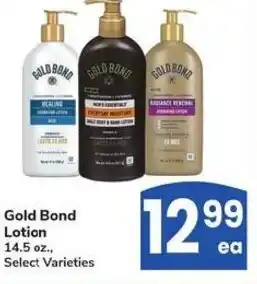 Albertsons Gold Bond Lotion offer