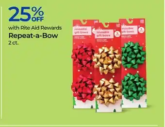 Rite Aid Repeat-a-Bow offer