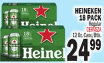 Bravo Supermarkets HEINEKEN 18 PACK offer