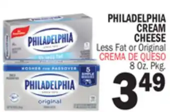 Bravo Supermarkets PHILADELPHIA CREAM CHEESE offer