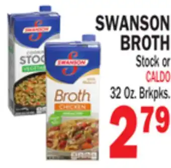 Bravo Supermarkets SWANSON BROTH offer