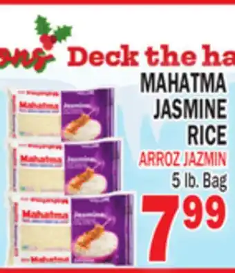 Bravo Supermarkets MAHATMA JASMINE RICE offer