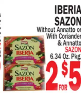 Bravo Supermarkets Iberia Sazon offer