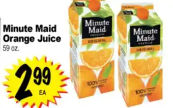 Superior Grocers Minute Maid Orange Juice offer