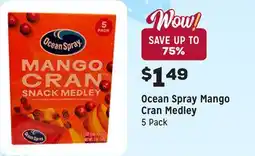 Grocery Outlet Mango Cran Medley offer