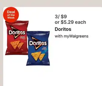 Walgreens Doritos offer