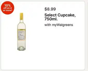 Walgreens Select Cupcake, 750ml offer