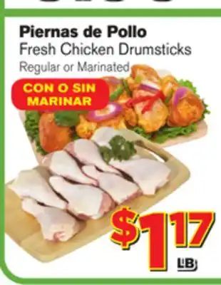 El Super Fresh Fresh Chicken Drumsticks offer