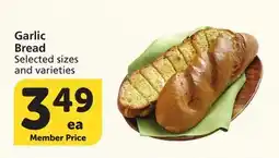 Albertsons Garlic Bread offer