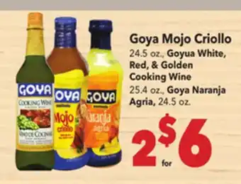 Vallarta Supermarkets Goya Mojo Criollo offer