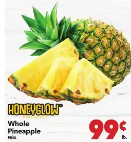 Vallarta Supermarkets Whole Pineapple/PIÑA offer