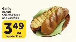 Vons Garlic Bread offer