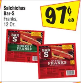 El Super Bar-S Franks offer