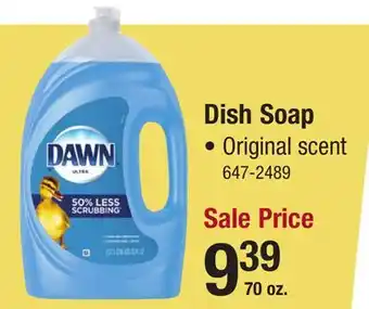 Menards Dawn Original Liquid Dish Soap - 70 oz offer