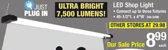 Menards GT-Lite 7500 Lumen 45 Integrated LED Shop Light offer