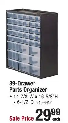 Menards BLACK+DECKER&reg: Bin System 39-Compartment Large and Small Parts Organizer offer