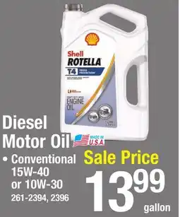 Menards Shell Rotella T4 Triple-Protection 15W-40 Diesel Motor Oil - 1 Gallon offer