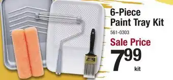 Menards Linzer 6pc Knit Paint Tray Kit offer