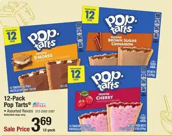 Menards Pop-Tarts Frosted Strawberry Toaster Pastries - 12 Pack offer