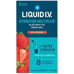 Walgreens Hydration Multiplier Electrolyte Drink Mix Strawberry offer