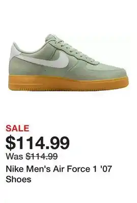 Dick's Sporting Goods Nike Men's Air Force 1 '07 Shoes offer