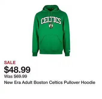 Dick's Sporting Goods New Era Adult Boston Celtics Pullover Hoodie offer