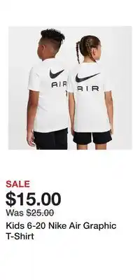 Kohl's Kids 6-20 Nike Air Graphic T-Shirt offer