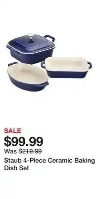 Nordstrom Staub 4-Piece Ceramic Baking Dish Set offer