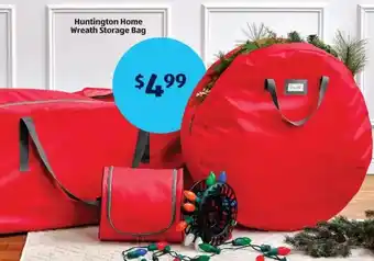 Aldi Huntington Home Wreath Storage Bag offer