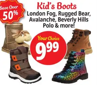 Ocean State Job Lot Kid's Boots offer