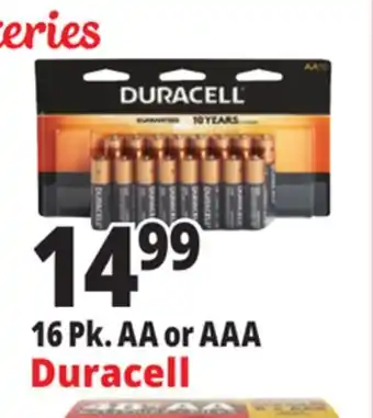 Ocean State Job Lot Duracell Batteries offer