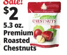 Ocean State Job Lot Organic Roasted Whole Shelled Chestnuts 5.3 oz offer