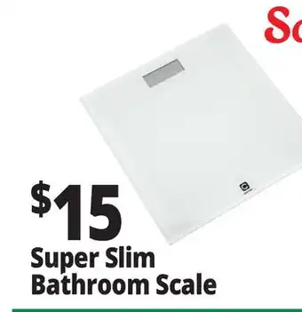 Ocean State Job Lot Century Ultra Slim Bathroom Scale offer